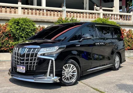 2021 Toyota ALPHARD 2.5 HYBRID SRC E-Four รถตู้/MPV รถบ้านมือเดียว  ไมล์แท้ ประวัติดี 