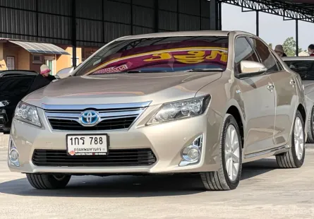 2012 Toyota CAMRY 2.5 HV CD รถเก๋ง 4 ประตู รถสวย