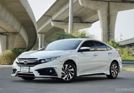 2018 Honda CIVIC 1.8 EL i-VTEC รถเก๋ง 4 ประตู ฟรีดาวน์