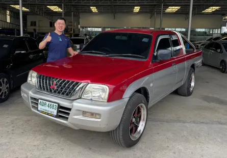 ขายรถ Mitsubishi Strada Cab 2.8D ปี 2003 สีแดงเทา