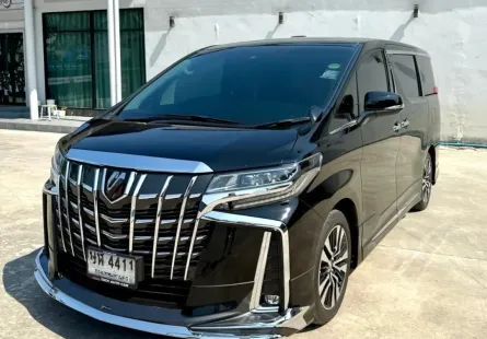 2022 Toyota ALPHARD 2.5 รถตู้/MPV ออกรถฟรี รถบ้านมือเดียว ไมล์น้อย เจ้าของขายเอง 