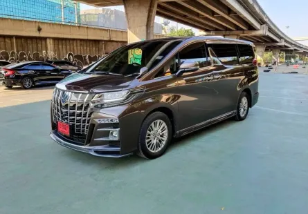 2019 Toyota ALPHARD 2.5 HYBRID SRC  รถตู้/MPV รถบ้านแท้ ไมล์น้อย ประวัติศูนย์ 