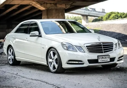 2012 Mercedes-Benz E-Class 1.8 E250 CGI รถเก๋ง 4 ประตู ดาวน์ 0%