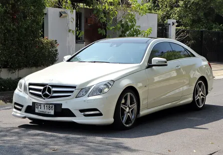 2012 Mercedes-Benz E250 1.8 AMG Dynamic รถเก๋ง 2 ประตู 