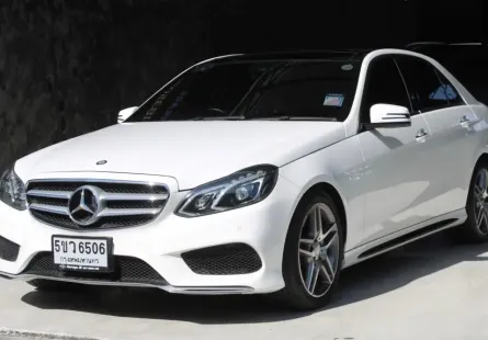 2015 Mercedes-Benz E-Class 2.1 E300 BLUETEC HYBRID รถเก๋ง 4 ประตู รถสวย ไมล์น้อย มือเดียวป้ายแดง 