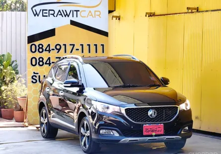 MG ZS 1.5 X SUV ตัว TOP หลังคา Sunroof ปี 2019 เครื่อง เบนซิน เกียร์ Auto รถสวยสภาพใหม่ตัวถังบางเดิม