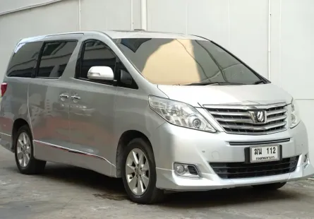 2012 Toyota ALPHARD 3.5 รถตู้/MPV รถบ้านมือเดียว ประวัติศูนย์ 