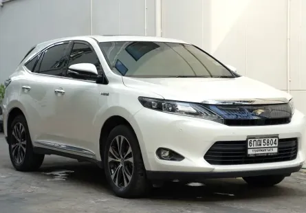 2017 Toyota HARRIER 2.5 Hybrid รถ SUV รถบ้านมือเดียว ไมล์แท้ 