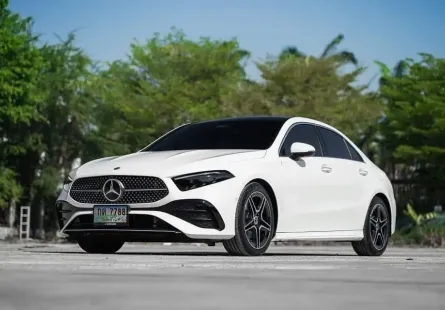 2023 Mercedes-Benz A-Class 1.3 A200 รถเก๋ง 4 ประตู เจ้าของขายเอง รถบ้านมือเดียว ไมล์น้อย 