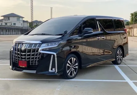 2022 Toyota ALPHARD 2.5 รถตู้/MPV รถสวย ไมล์แท้ มือเดียวป้ายแดง 