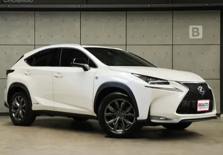 2014 Lexus NX300h 2.5 F SPORT SUV AT ไมล์แท้ ประวัติการดูแลรักษารถดี B4602