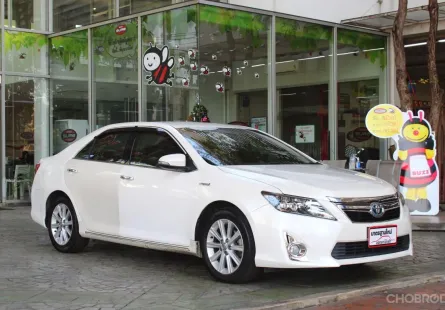 ขายรถ TOYOTA CAMRY 2.5 HV NA AUTO ขาว 2012