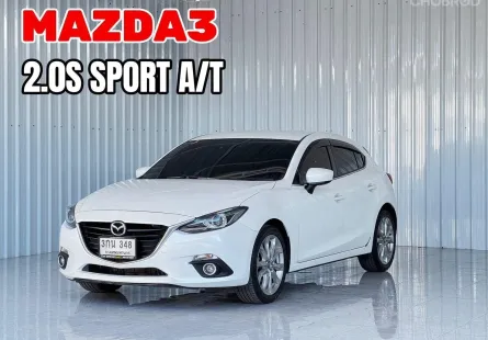 ผ่อนเบาๆ Mazda 3 2.0 Sports (5Door) รถเก๋ง 5 ประตู 