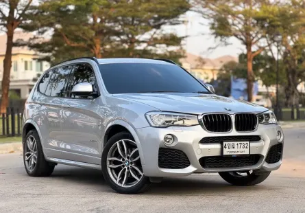 2017 BMW X3 2.0 xDrive20i SUV รถสวย ไมล์น้อย มือเดียวป้ายแดง  เจ้าของขายเอง 