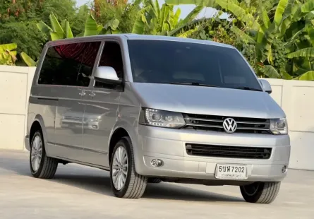 2012 VOLKSWAGEN CARAVELLE, 2.0 TDI โฉม ปี06-ปัจจุบัน ป้ายดำแท้(รย.1)หายากมากๆ