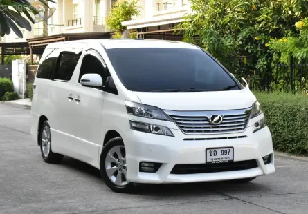 🔥รุ่นรถ: Toyota Vellfire 2.4V ปี2010 จด 2012 สี: ขาว เกียร์: ออโต้ เครื่องยนต์: เบนซิน 