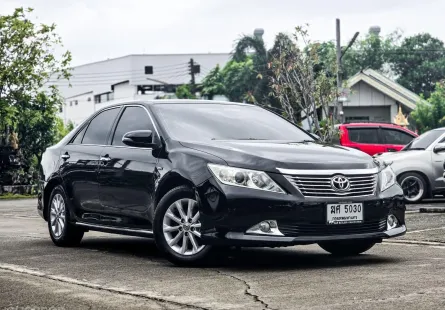 2012 Toyota CAMRY 2.0G รถเก๋ง 4 ประตู รถหรู ดูแลง่าย