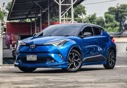 2018 Toyota C-HR 1.8 HV MID SUV ชุดแต่งพิเศษ สวยไม่ซ้ำใคร