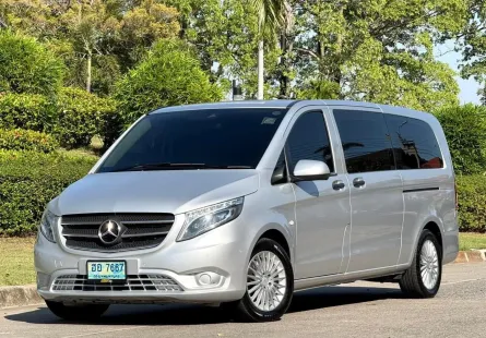 2017 Mercedes-Benz v-Class 2.1 Vito116 CDI รถตู้/VAN รถสภาพดี มีประกัน ไมล์แท้ มือเดียวออกศูนย์ 