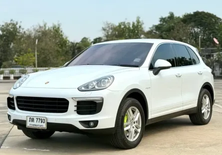 2016 Porsche CAYENNE 3.0 E-Hybrid SUV ฟรีดาวน์ ไมล์แท้ มือเดียวป้ายแดง ออกศูนย์ AAS 