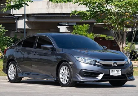 2016 Honda CIVIC 1.8 E i-VTEC รถเก๋ง 4 ประตู รถบ้านมือเดียว