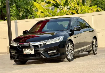 2018 Honda ACCORD 2.0 EL รถเก๋ง 4 ประตู ออกรถ 0 บาท