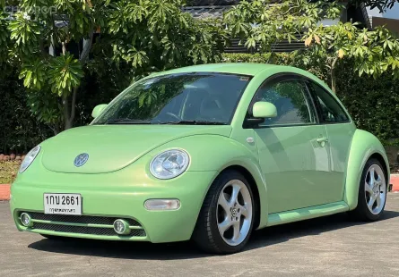 2002 Volkswagen Beetle 2.0 รถเก๋ง 2 ประตู ไมล์ 65,000 Km.