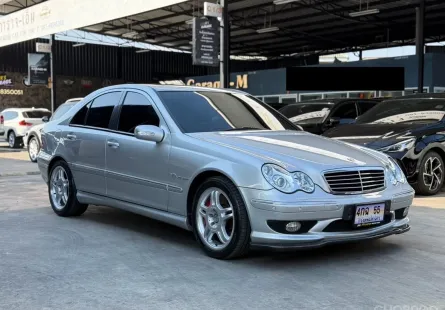 2004 Mercedes-Benz C-Class 3.2 C32 AMG รถเก๋ง 4 ประตู เจ้าของขายเอง รถสวย ไมล์น้อย 