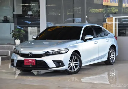 Honda CIVIC 1.5 TURBO EL+ ปี 2022 สภาพป้ายแดง ไมล์4x,xxxโล Warranty2027 รถบ้านมือเดียว ฟรีดาวน์