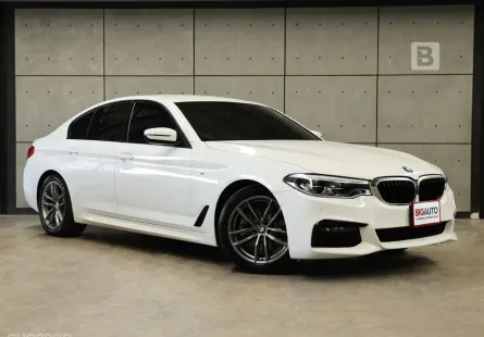 2019 BMW 520d 2.0 G30 M Sport Sedan AT ไมล์แท้ ประวัติดูแลรักษารถดี มือเเรกจากป้ายเเดง B4686