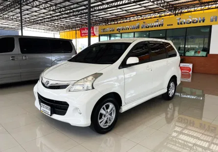 2013 Toyota AVANZA 1.5 SUV  รถสวย ไมล์น้อย สภาพดี ฟรีดาวน์ ออกรถใช้เงิน 0 บาท 