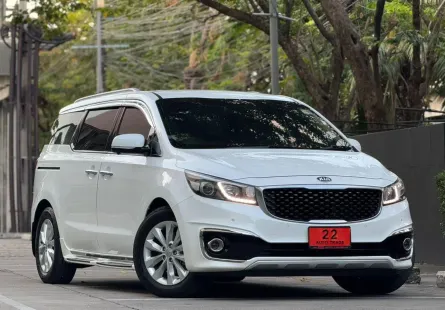 Kia Grand Carnival 2.2 EX รุ่นท้อป ออฟชั่นเต็ม ไฟฟ้าทั้งคัน ประวัติศูนย์ สภาพสวย 