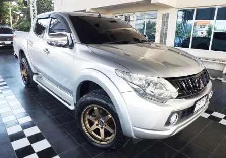 2017 Mitsubishi TRITON 2.4 GLS Plus รถกระบะ4ประตู เกียร์ออโต้ ดาวน์ 0%