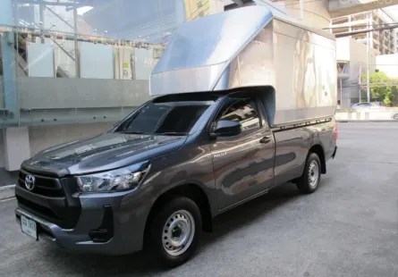 Toyota Hilux Revo 2.4 ENTRY  (เครื่องรุ่นใหม่ยูโร 5) หัวเดียว รถกระบะ  ใส่หลังคาตู้ทึบ ฟรีดาวน์