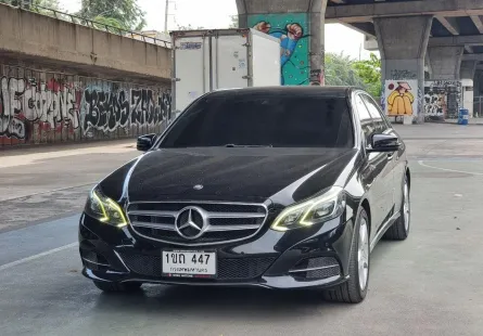 2014 Mercedes-Benz E-Class 2.0 E200 สภาพสวยทั้งภายนอก ภายใน