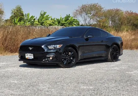 FORD Mustang 2.3 EcoBoost ปี 2016 ไมล์น้อย กับรถสปอร์ตม้าป่าสุดเท่ห์ สไตล์ American Muscle