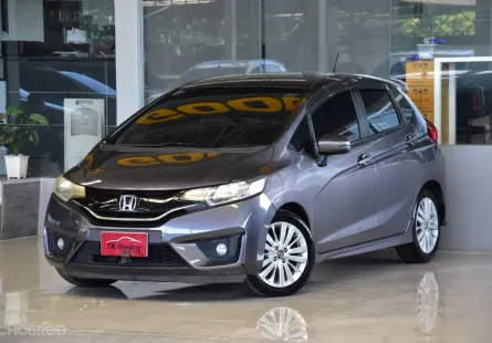 Honda JAZZ 1.5 SV ปี 2015 รถบ้านมือเดียว ไมล์แท้ 8*,*** โล ไม่เคยติดแก๊ส สวยเดิมทั้งคัน ออกรถ0บาท