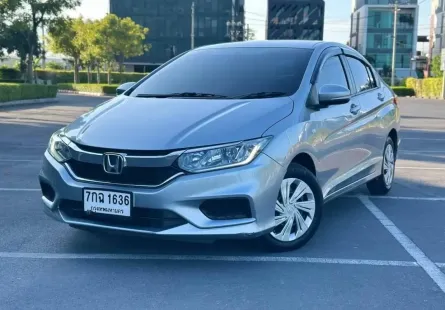 2018 Honda CITY 1.5 i-VTEC รถเก๋ง 4 ประตู เจ้าของขายเอง รถบ้านมือเดียว ไมล์น้อย 