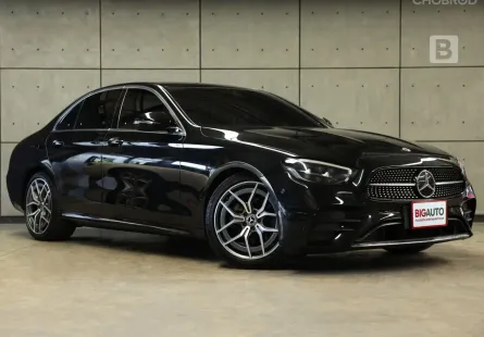 2021 Mercedes-Benz E220 2.0 W213 d AMG Sport Sedan AT Top Full Option ไมล์แท้ ประวัติดูแลรถดี B3159