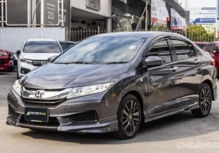 2015 Honda City 1.5 V+ คันนี้รถสวยสภาพพร้อมใช้งาน ภายในสะอาด ภายนอกสวย สีเทาสวยหรูมาก