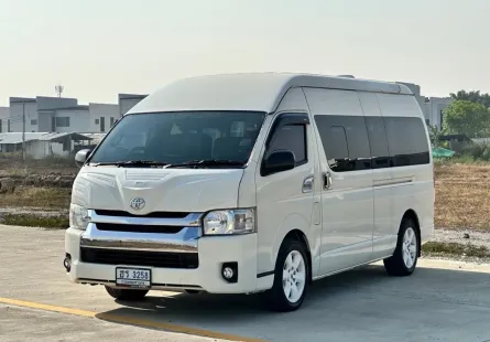 2014 Toyota COMMUTER 3.0 D4D รถตู้/VAN ขายรถบ้านมือเดียว ไมล์น้อย แต่ง VIP ชุดใหญ่ 