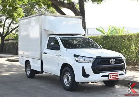 Toyota Revo 2.4 SINGLE Entry 2021 กระบะตู้ทึบท้ายลิฟท์ยกของความสูง 1.60 เมตรวิ่งในที่จำกัดความสูงได้