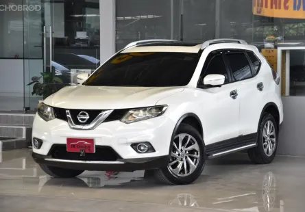 Nissan X-Trail 2.5VL 4WD ปี 2016 ไมล์แท้7*,***โล เข้าศูนย์ตลอด รถบ้านมือเดียว ไม่เคยติดแก๊ส ฟรีดาวน์