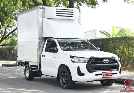 Toyota Revo 2.4 SINGLE Entry 2021 กระบะห้องเย็นพัดลม 3 ตัวทำความเย็นติดลบได้ ความสูง 1.90 เมตร