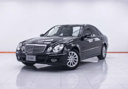 1C916 BENZ E-CLASS E200 NGT ELEGANCE 1.8 AT 2008