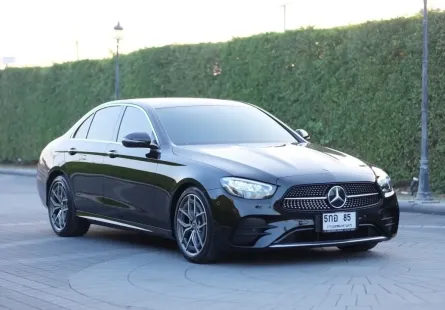 2022 Mercedes-Benz E-Class 2.0 E220d รถเก๋ง 4 ประตู สภาพดี มีประกัน ไมล์แท้ มือเดียว 