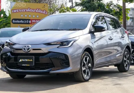 2023 Toyota Yaris 1.2 Smart คันนี้รถสวยสภาพเหมือนรถใหม่ ไม่แตกต่างจากป้ายแดงเลย