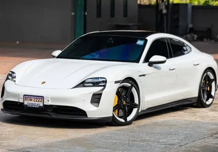 2021 Porsche Taycan 4S 105 kWh รถเก๋ง 4 ประตู รถบ้านมือเดียว ไมล์น้อย 