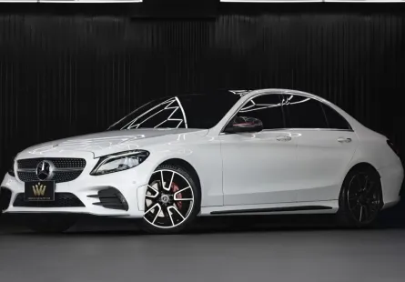 2018 Mercedes-Benz C-Class 2.0 C220d รถเก๋ง 4 ประตู ออกรถง่าย รถสวย ไมล์แท้ 