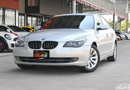 BMW 525i 2.5 E60 SE 2009 รถบ้านมือเดียวออกศูนย์ เจ้าของเดิมเช็คศูนย์ตลอด 